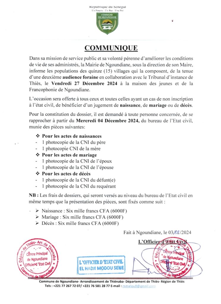 COMMUNIQUE-AUDIENCE_page-0001-1-744x1024 🌟 Annonce Importante pour les Habitants de Ngoundiane ! 🌟